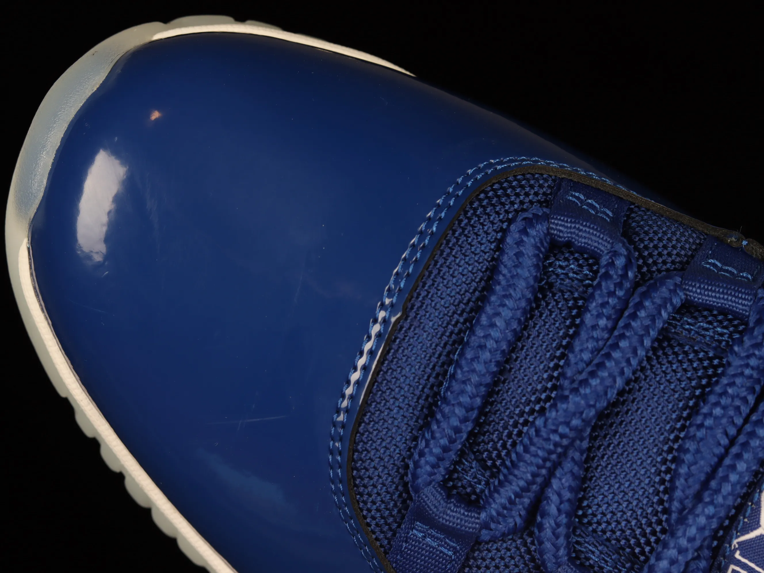All categories Air Jordan Jordan series basketball shoes Air Jordan 11 pure original version Air Jordan 11 "Navy Blu" AJ11 Joe 11 navy blue high-top basketball shoes AT7802-115